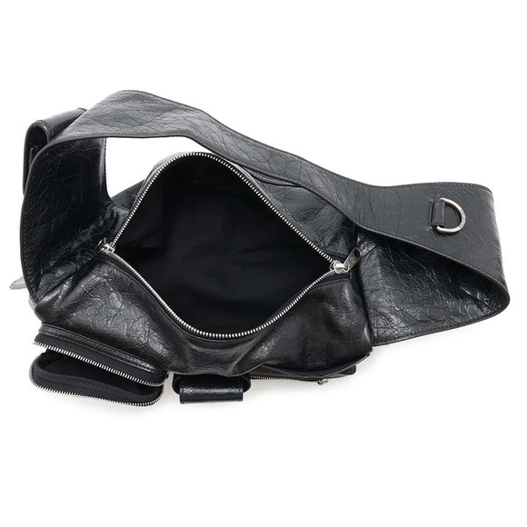 Balenciaga Super Busy Sling Shoulder Bag Black - Picture 5 of 9